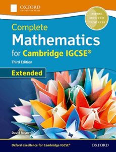 COMPLETE MATHEMATICS FOR CAMBRIDGE IGCSE STUDENT BOOK (EXTENDED) 3RD ...